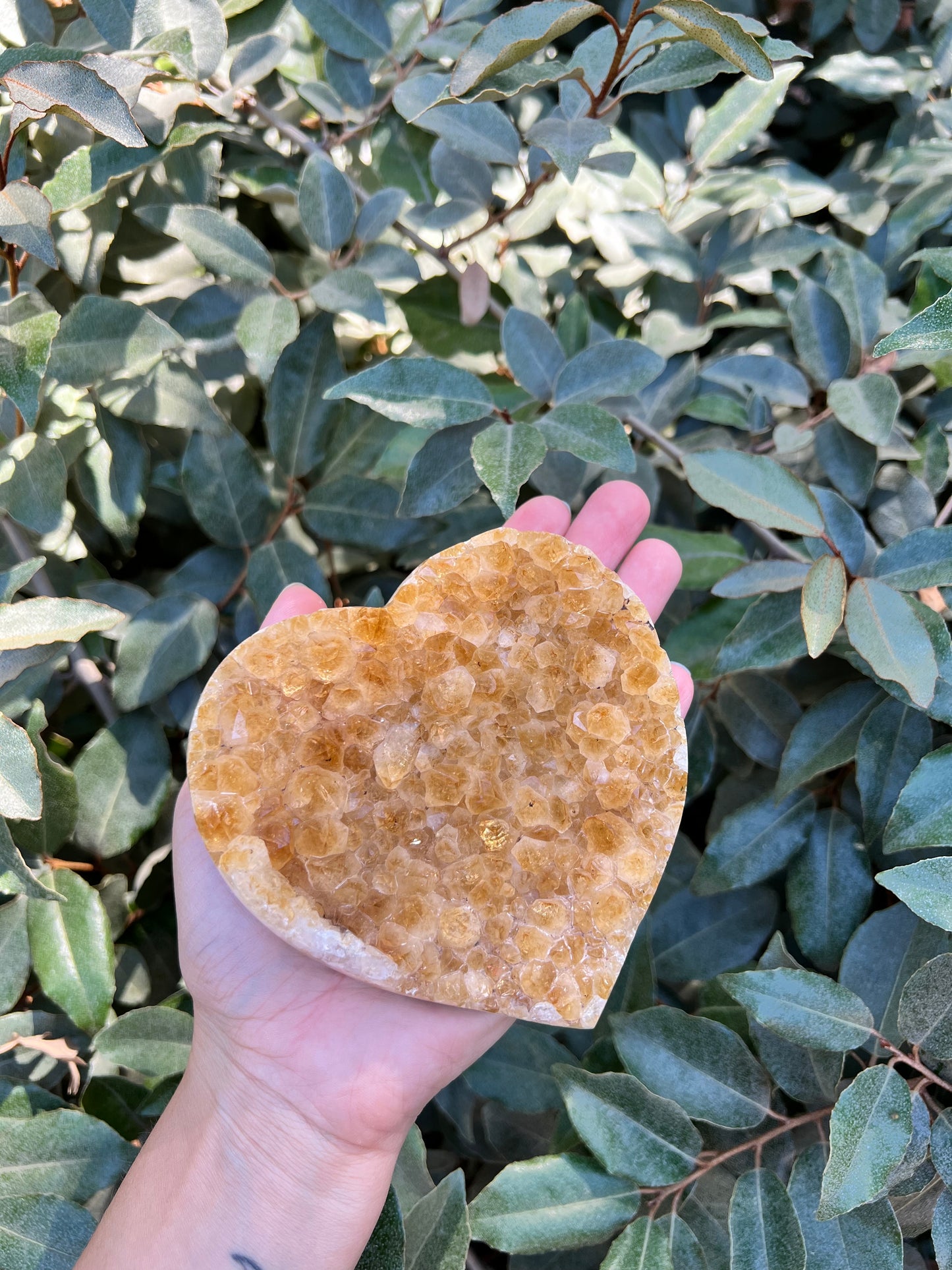 CITRINE HEART DRUZZY