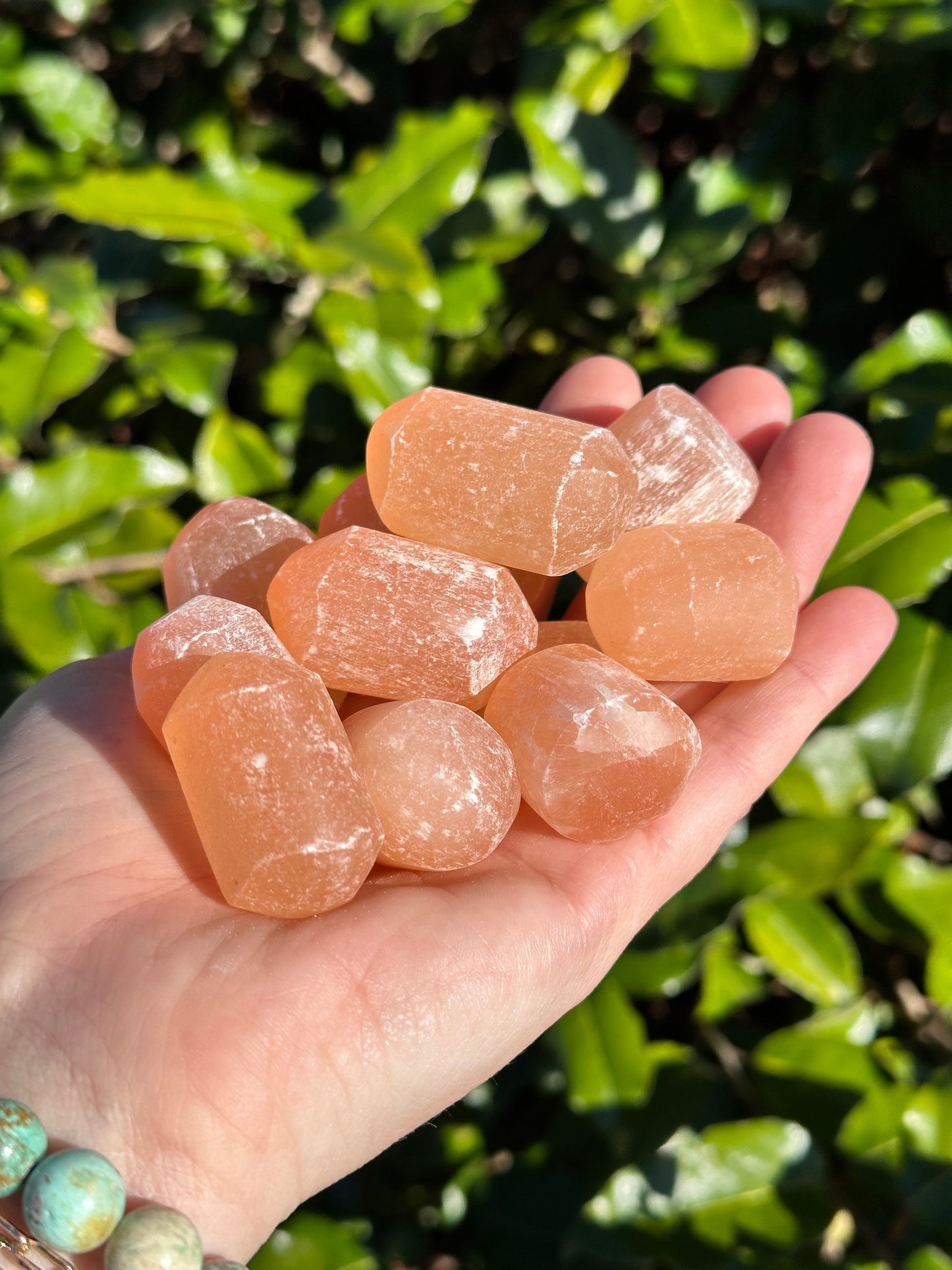 ORANGE SELENITE MINIS