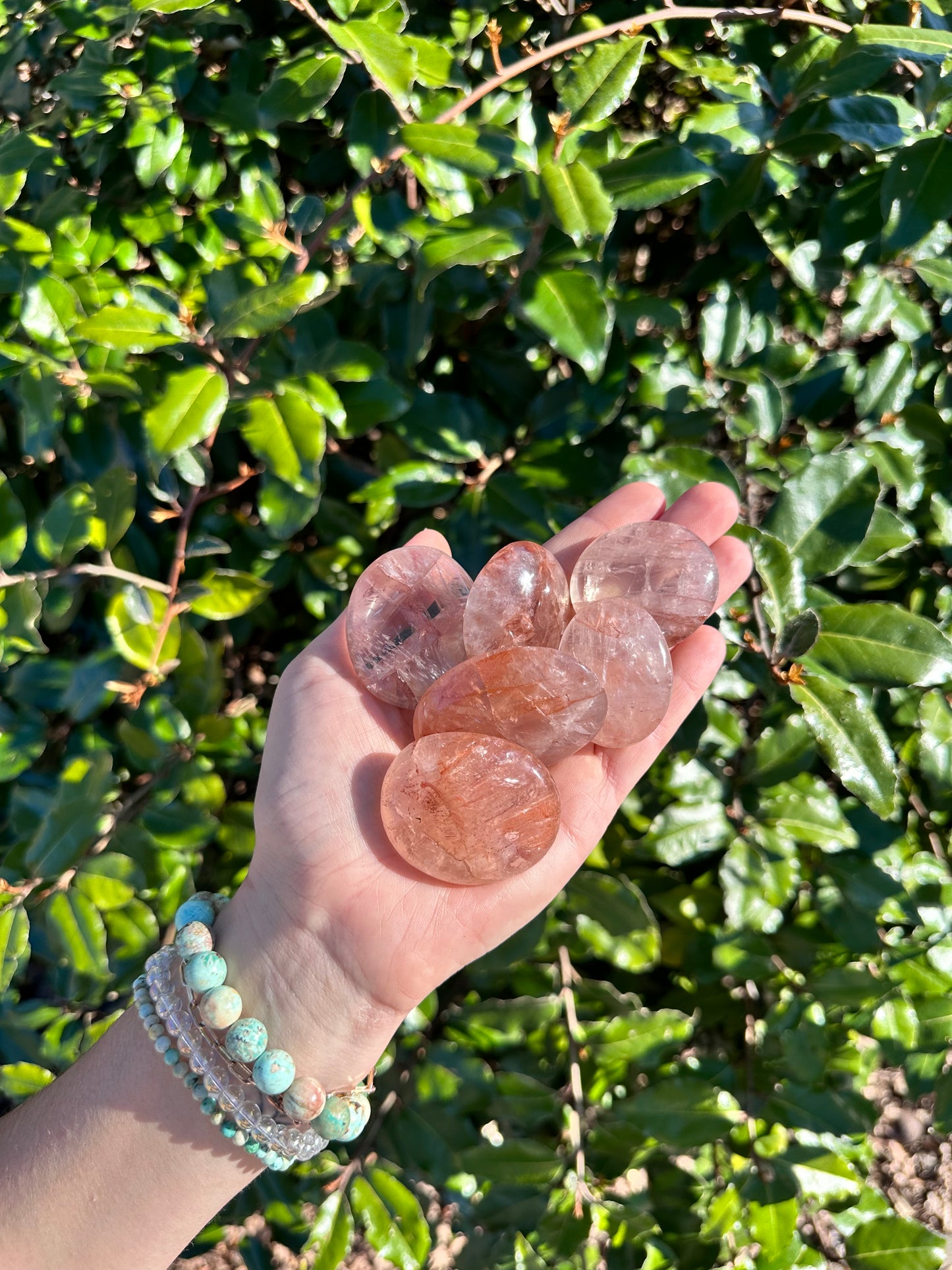 FIRE QUARTZ MEDALLION