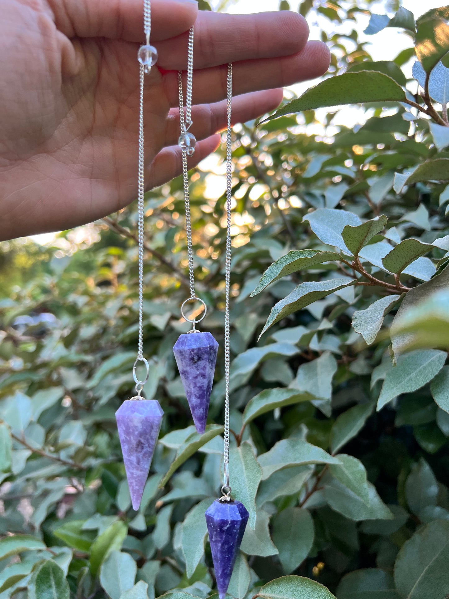 LEPIDOLITE PENDULUM