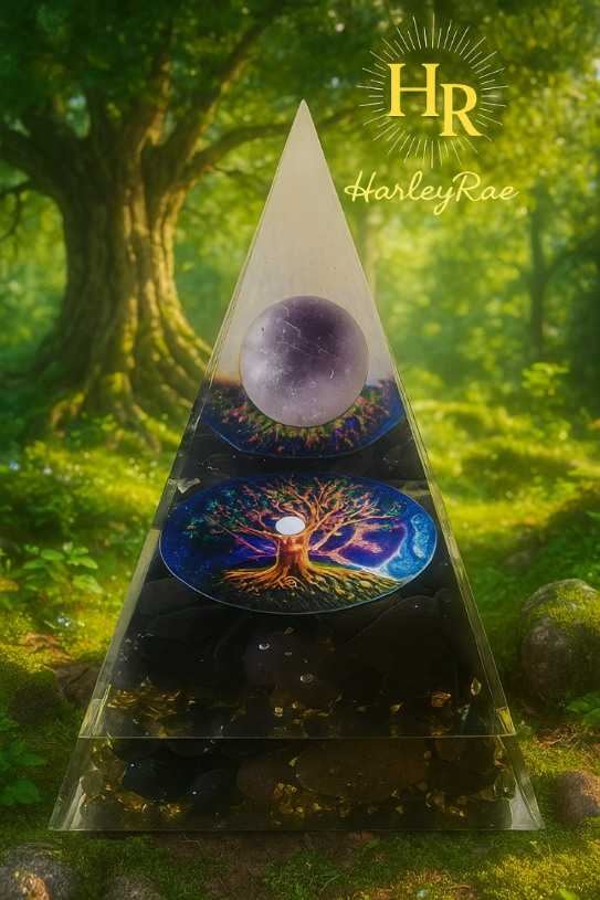 Celestial Forest Organite Pyramid