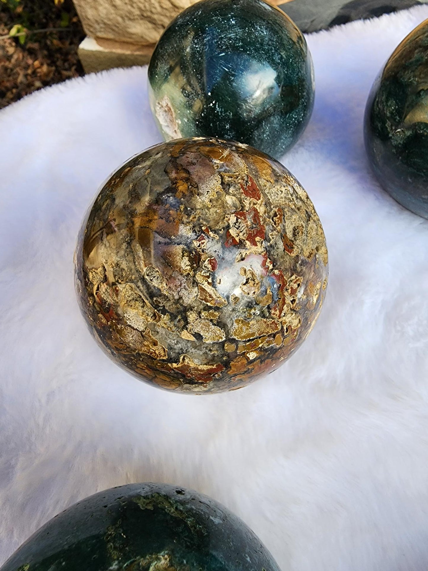 OCEAN JASPER SPHERE