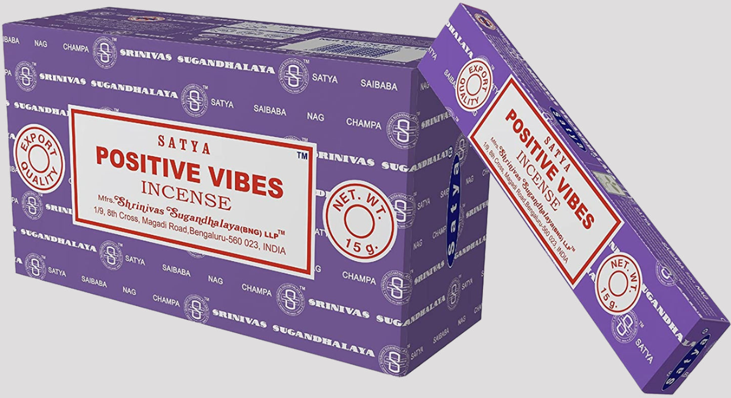 POSITIVE VIBES INCENSE