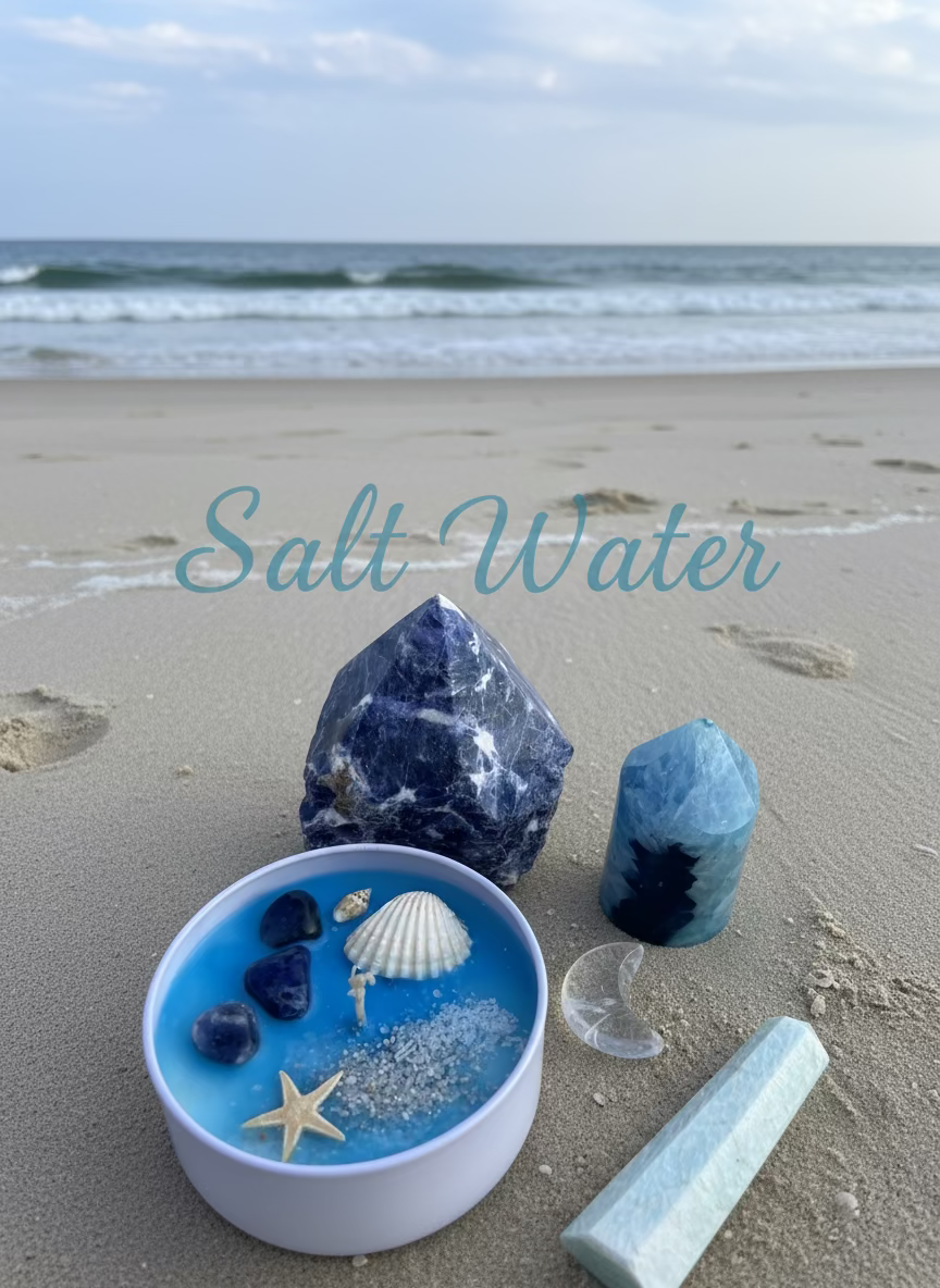 Salt Water Candle