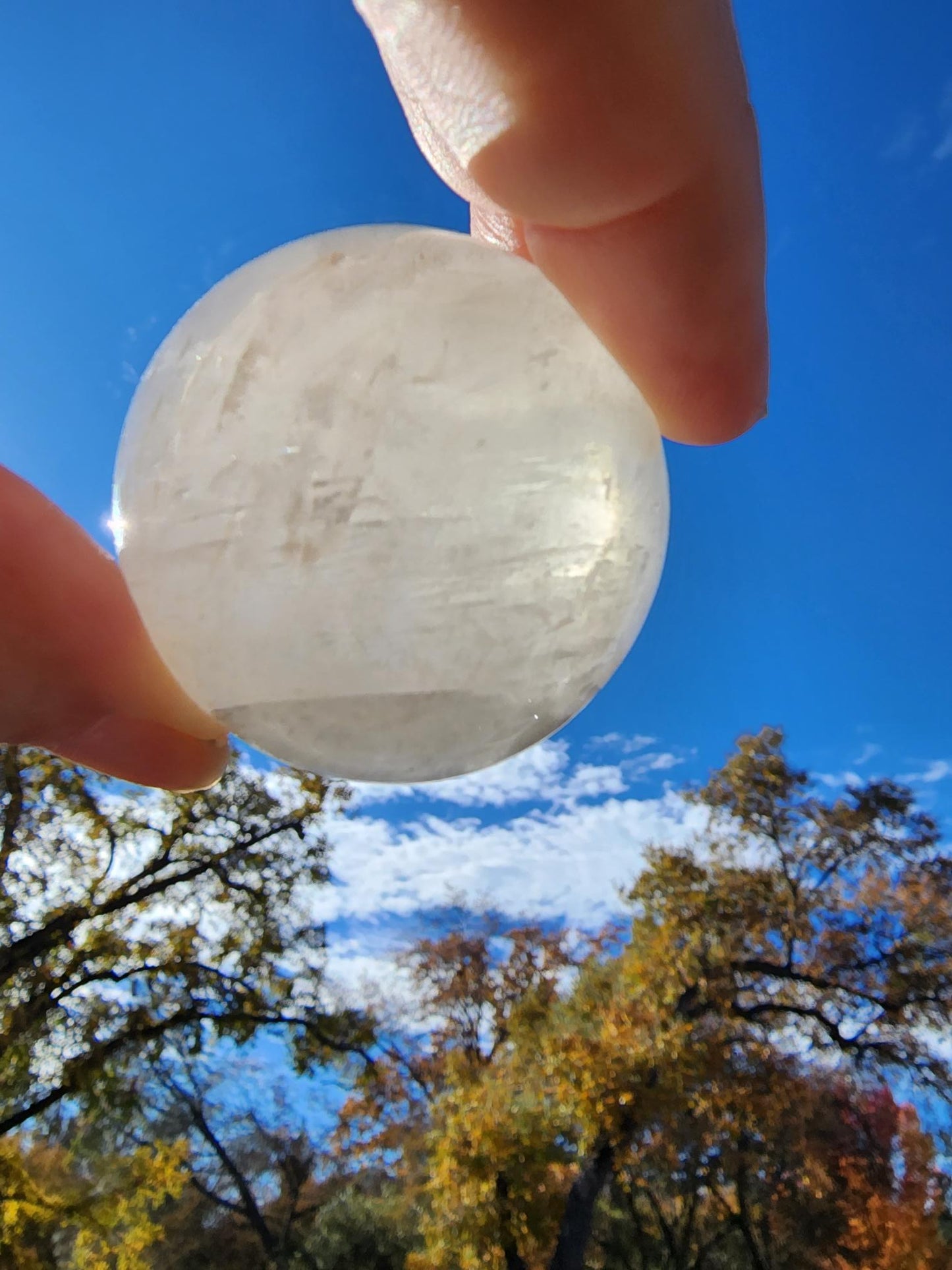 OPTICAL CALCITE SPHERE