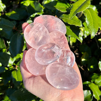 ROSE QUARTZ MEDALLION