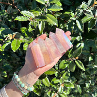 ANGEL AURA ROSE QUARTZ TOWER