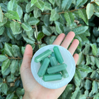 GREEN AVENTURINE DOUBLE TERMINATED POINT