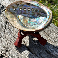 ABALONE SHELL SMUDGE BOWL