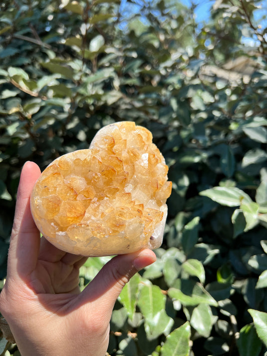 CITRINE HEART DRUZZY
