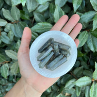 LABRADORITE DOUBLE TERMINATED POINT