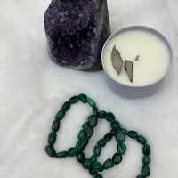 MALACHITE NUGGET BRACELET