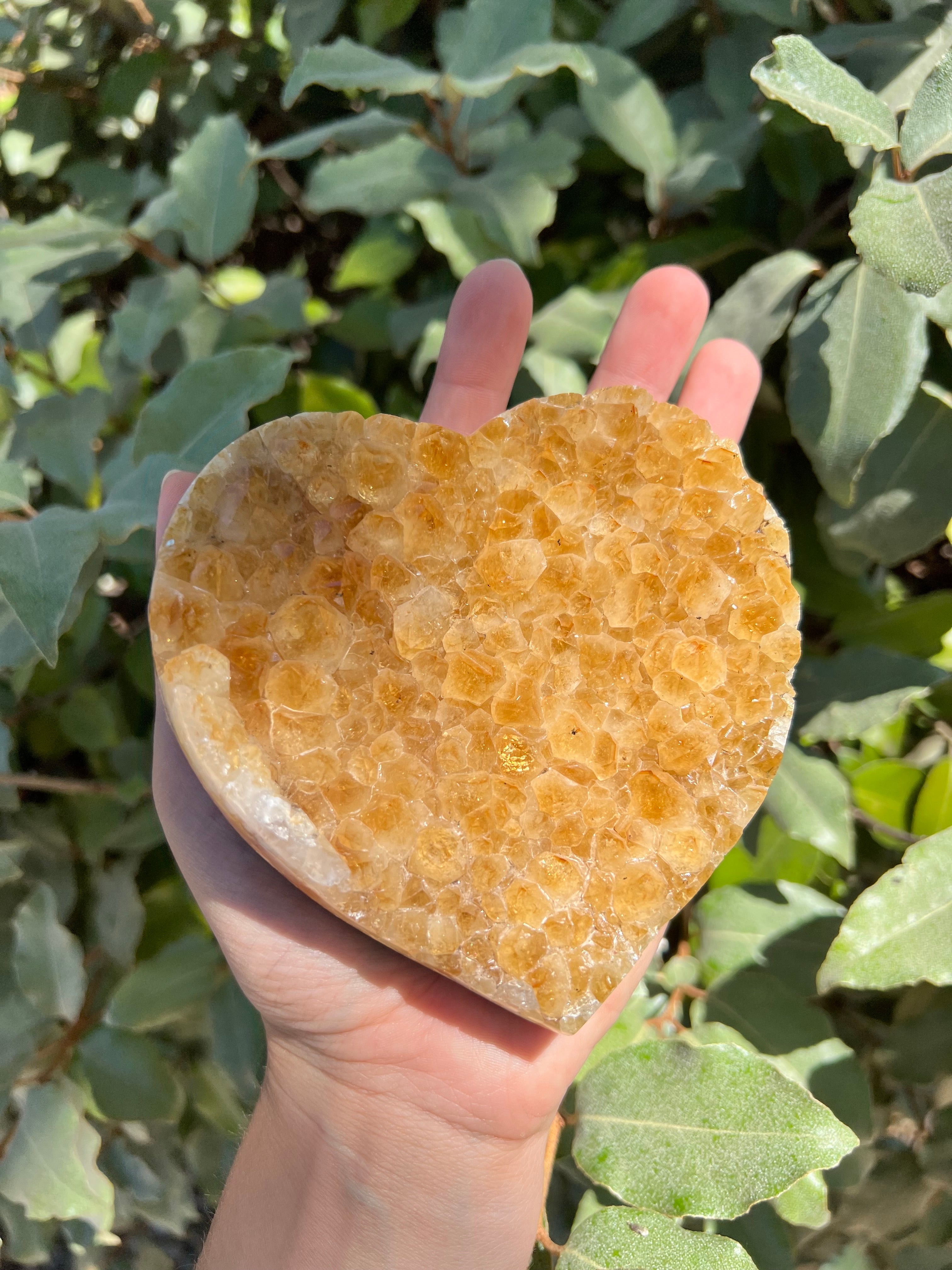 CITRINE HEART DRUZZY