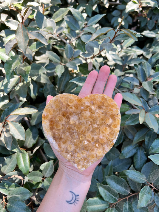 CITRINE HEART DRUZZY