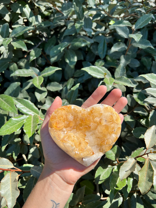 CITRINE HEART DRUZZY