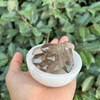 SMOKY QUARTZ DOUBLE TERMINATED POINT