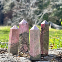 RHODONITE TOWER SM/MED