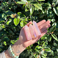 ANGEL AURA ROSE QUARTZ TOWER