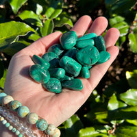 MALACHITE TUMBLED STONE
