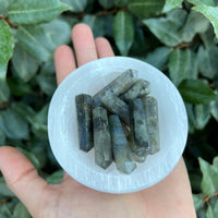 LABRADORITE DOUBLE TERMINATED POINT