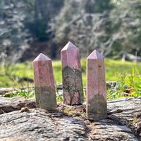 RHODONITE TOWER SM/MED