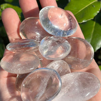 CLEAR QUARTZ MEDALLION