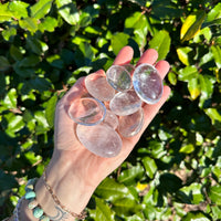 CLEAR QUARTZ MEDALLION