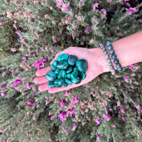 MALACHITE TUMBLED STONE
