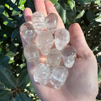 CLEAR QUARTZ SKULL