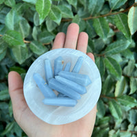 ANGELITE DOUBLE TERMINATED POINT