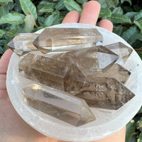 SMOKY QUARTZ DOUBLE TERMINATED POINT