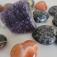 AMETHYST CLUSTER HQ W/ STANDING FLAT BASE