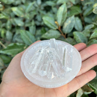 CLEAR QUARTZ DOUBLE TERMINATED POINT