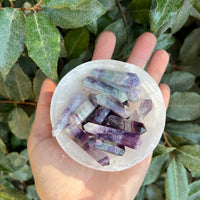 FLUORITE DOUBLE TERMINATED POINT