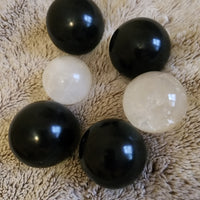 BLACK TOURMALINE SPHERE