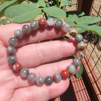 BLOODSTONE BRACELET 8mm