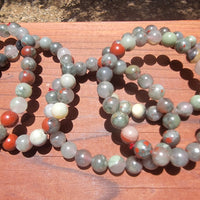 BLOODSTONE BRACELET 8mm