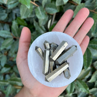 PYRITE DOUBLE TERMINATED POINT