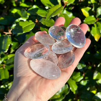 CLEAR QUARTZ MEDALLION