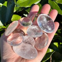 CLEAR QUARTZ MEDALLION