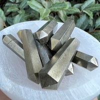 PYRITE DOUBLE TERMINATED POINT