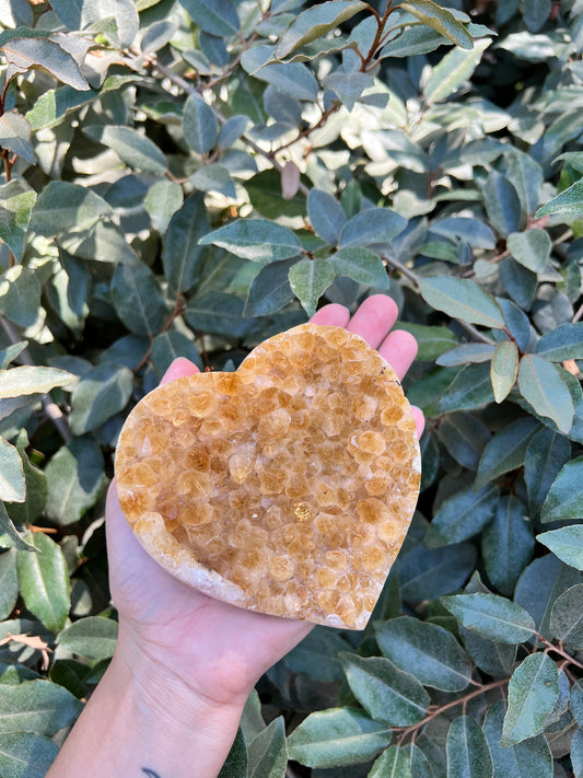 CITRINE HEART DRUZZY