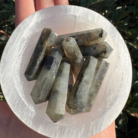 LABRADORITE DOUBLE TERMINATED POINT