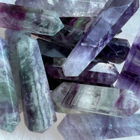 FLUORITE DOUBLE TERMINATED POINT