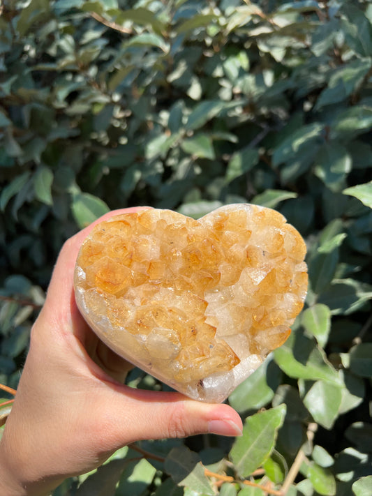 CITRINE HEART DRUZZY