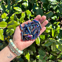 TITANIUM RAINBOW AURA QUARTZ MINI POINT