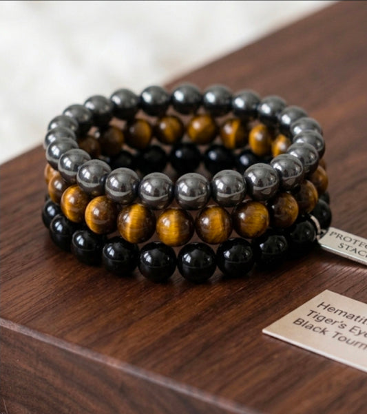 Protection Stack Bracelet Set - 6mm