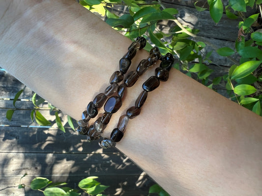 Smoky Quartz Bracelet by HarleyRae
