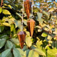 Tigers eye Pendulum