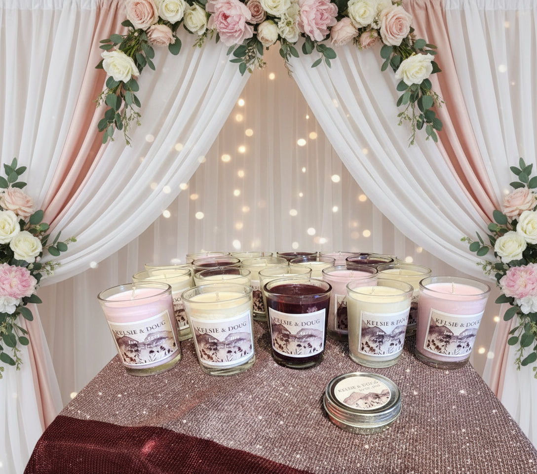 Wedding votive Candle